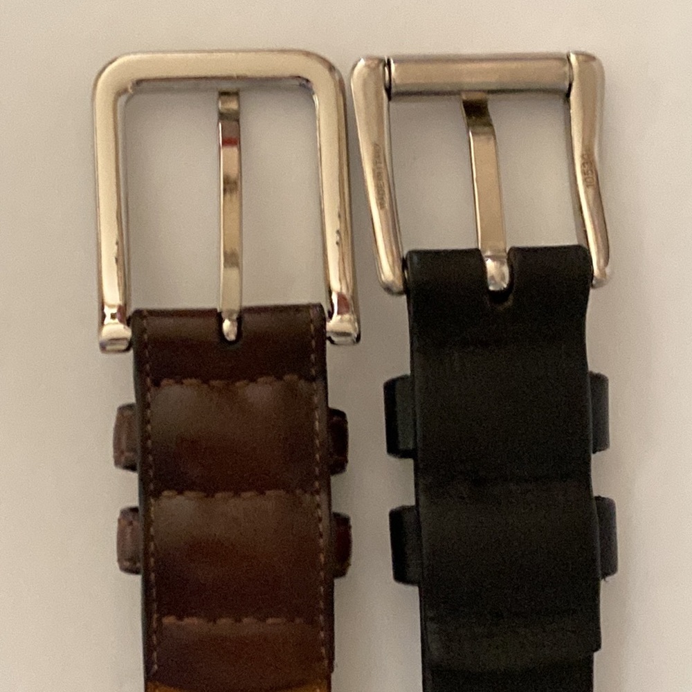 DOCKER’S + CGF Leather Belt Bundle  
Black/Brown Size 36 - Picture 5 of 8